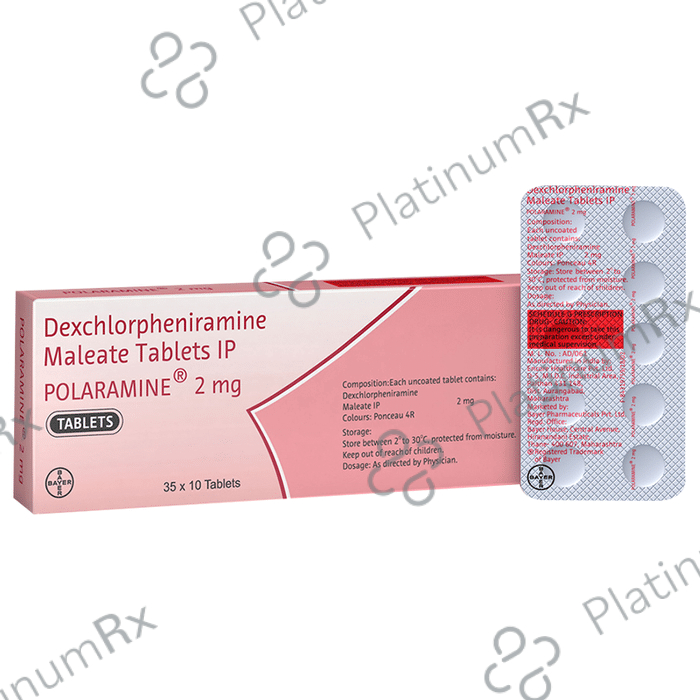 Polaramine 2mg Tablet 10s