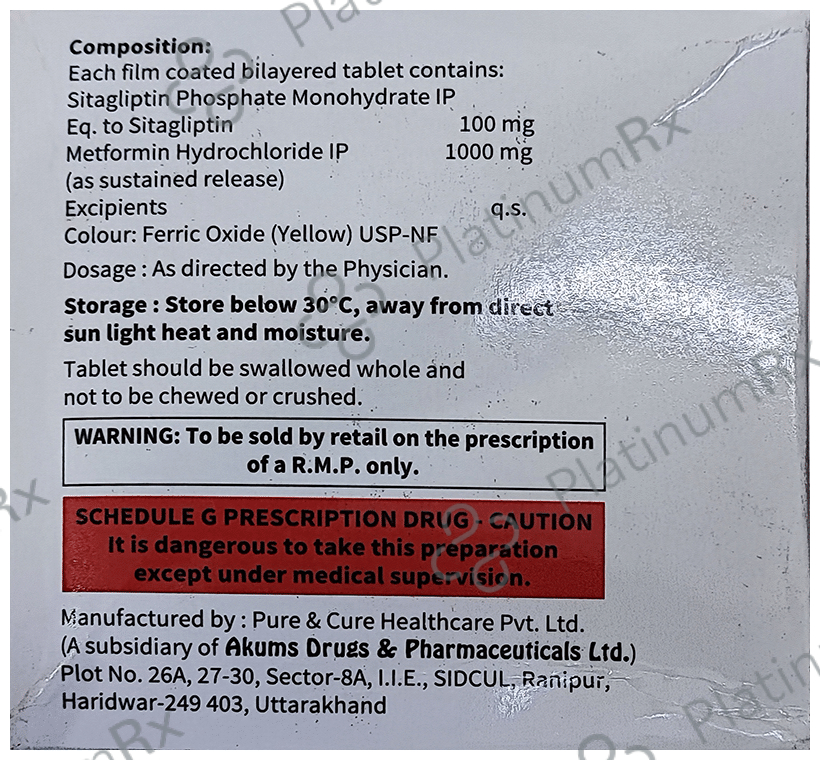 Sitahenz M OD Tablet SR 10s