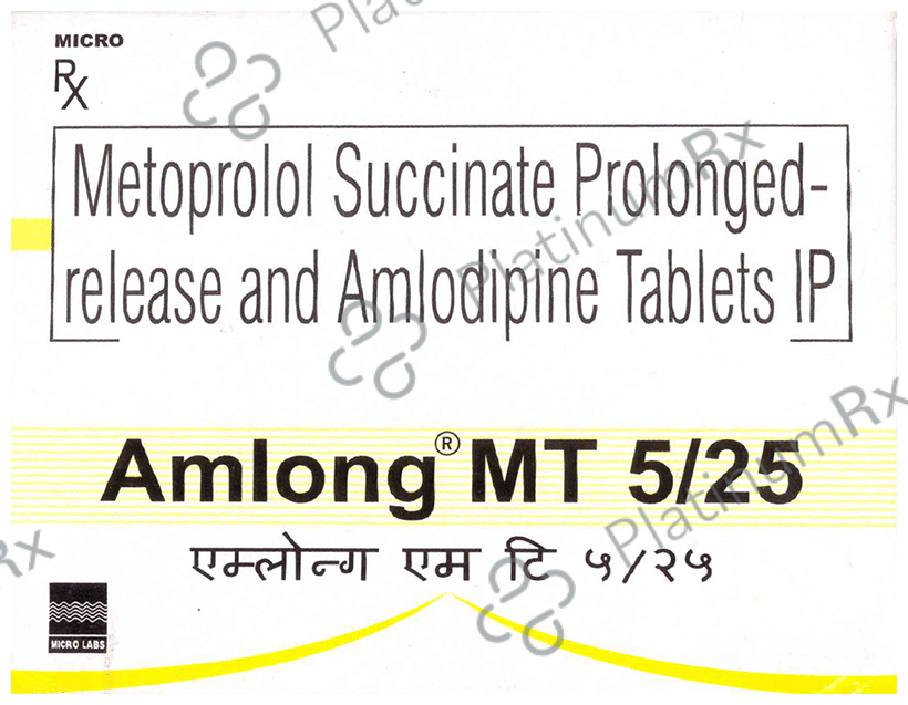 Amlong MT 5/23.75mg Tablet PR 15s