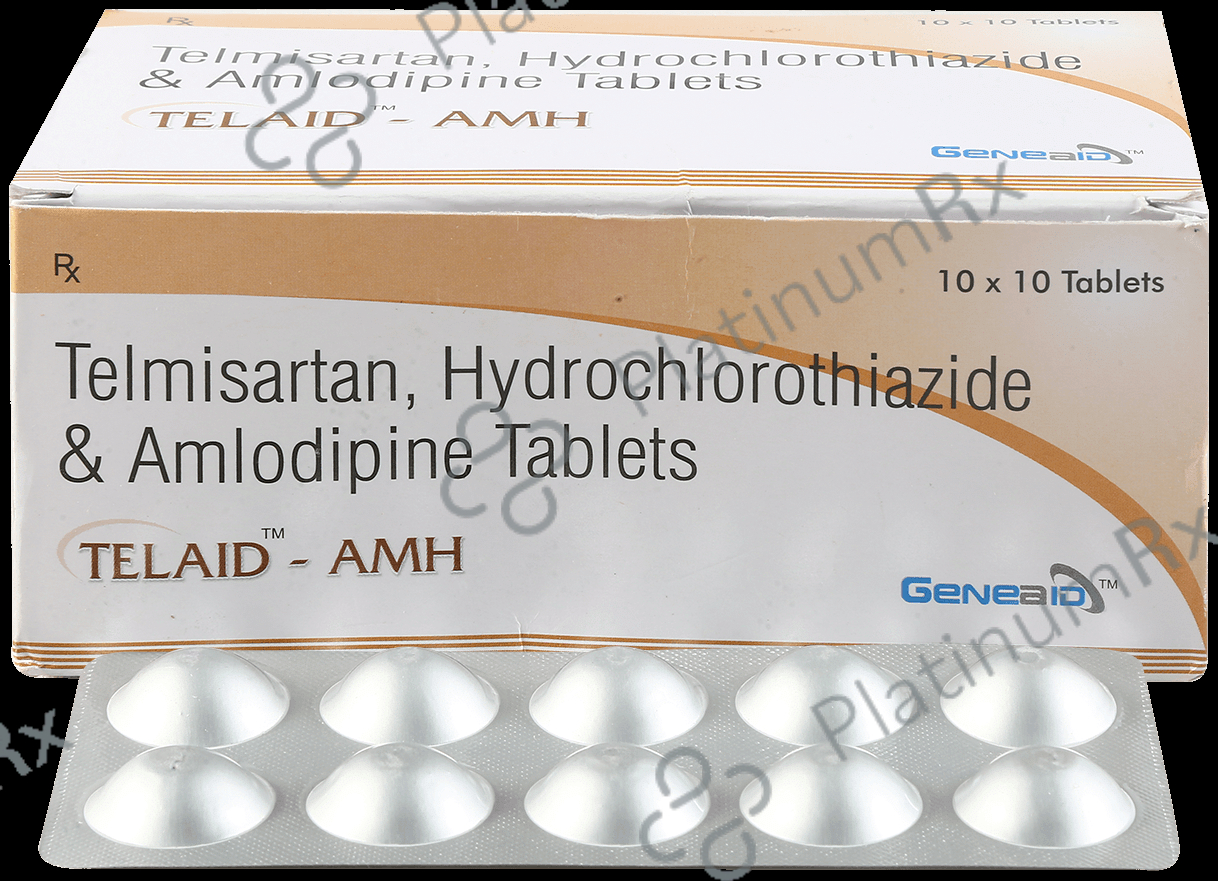 Telaid AMH 40/5/12.5mg Tablet 10s