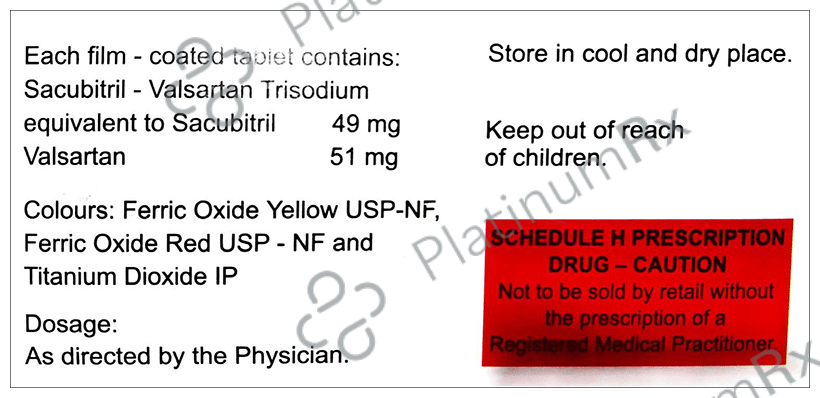 Sacuhart 100mg Tablet 10s