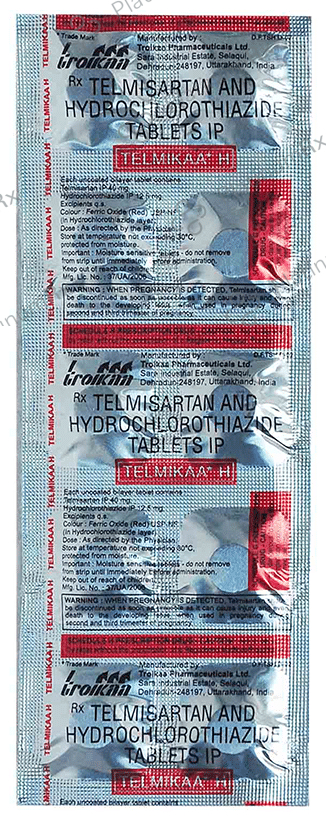 Telmikaa H 12.5/40mg Tablet 10s