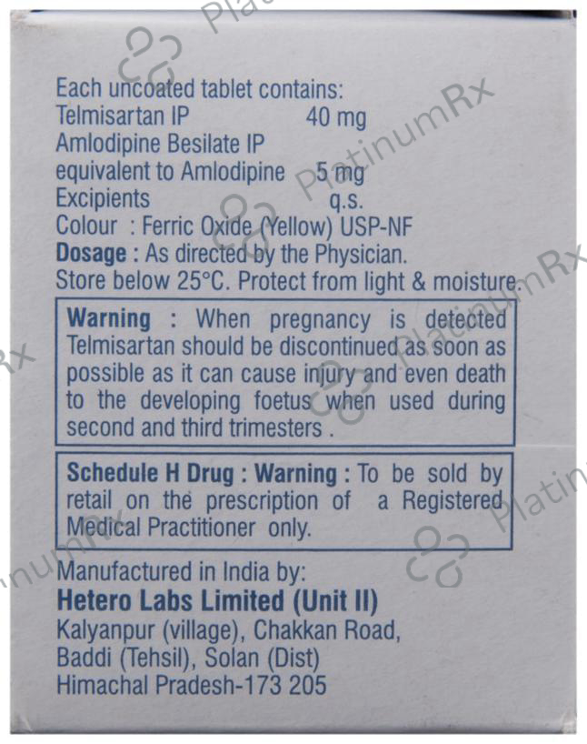 Teleact AM 5/40mg Tablet 10s
