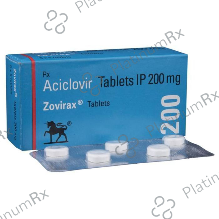 Zovirax 200mg Tablet 5s