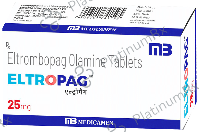 Eltropag 25mg Tablet