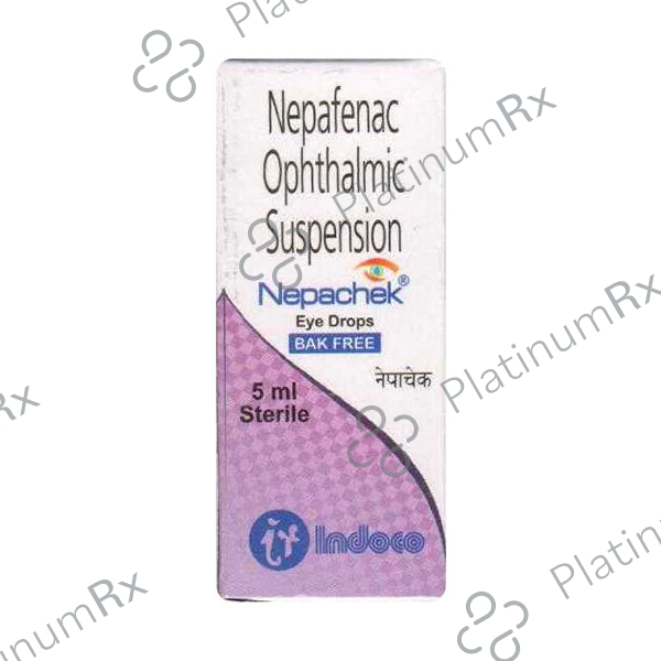 Nepachek 0.1% Eye Drop 5ml