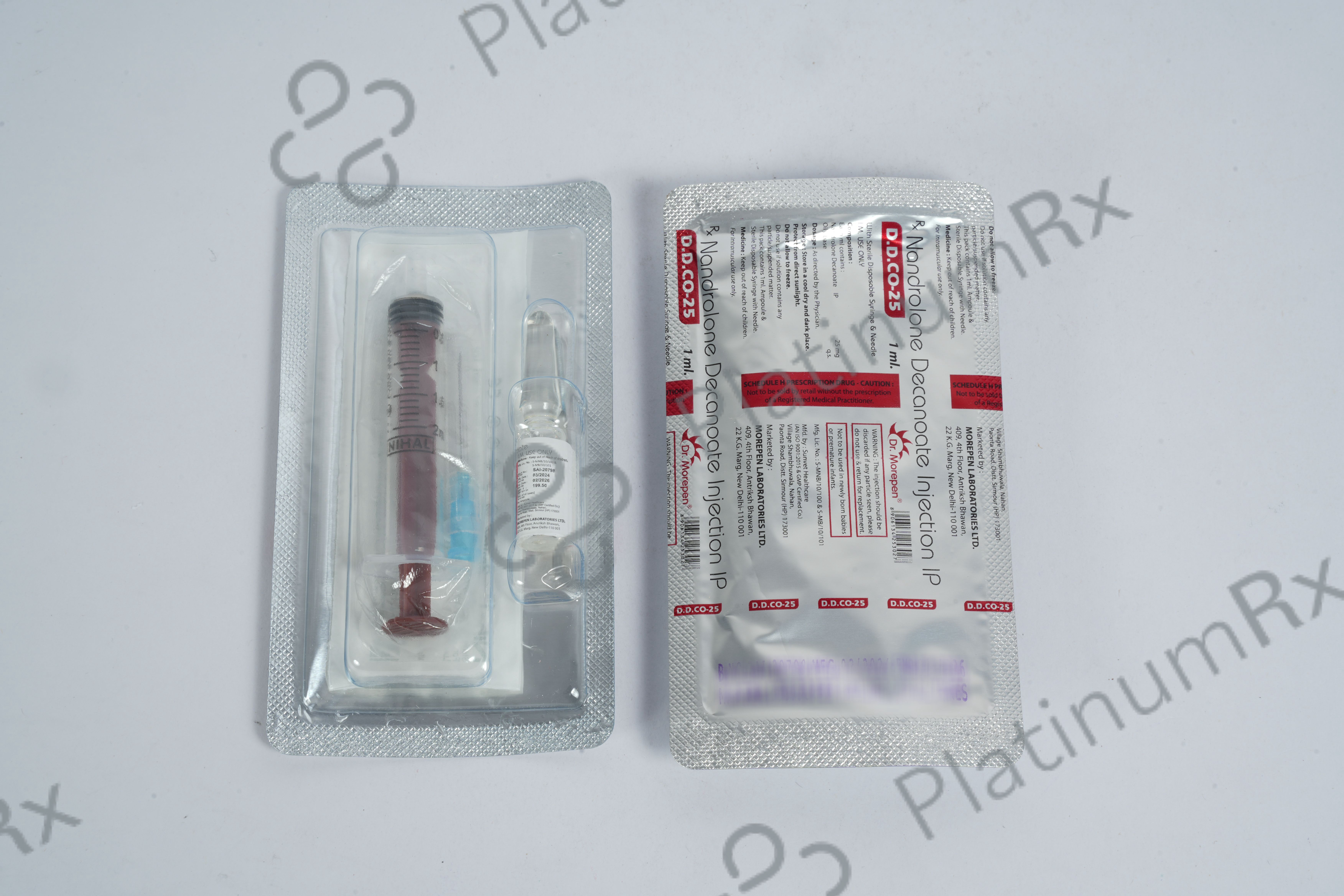 DD Co 25mg Injection 1s