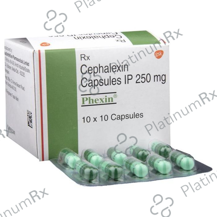 Phexin 250mg Capsule 10s