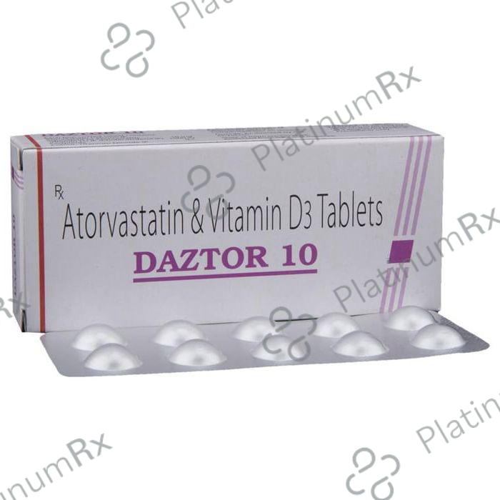 Daztor 10mg/1000IU Tablet 10s