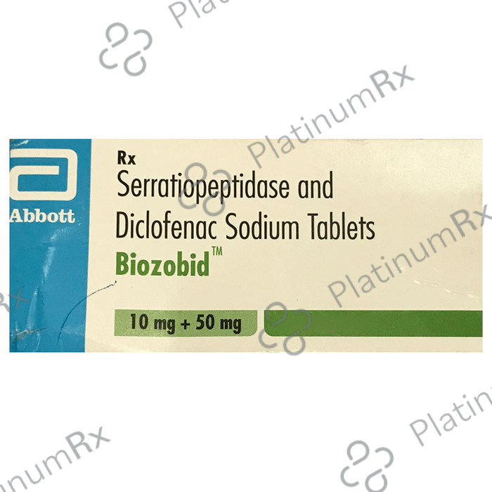 Biozobid 50mg/10mg Tablet