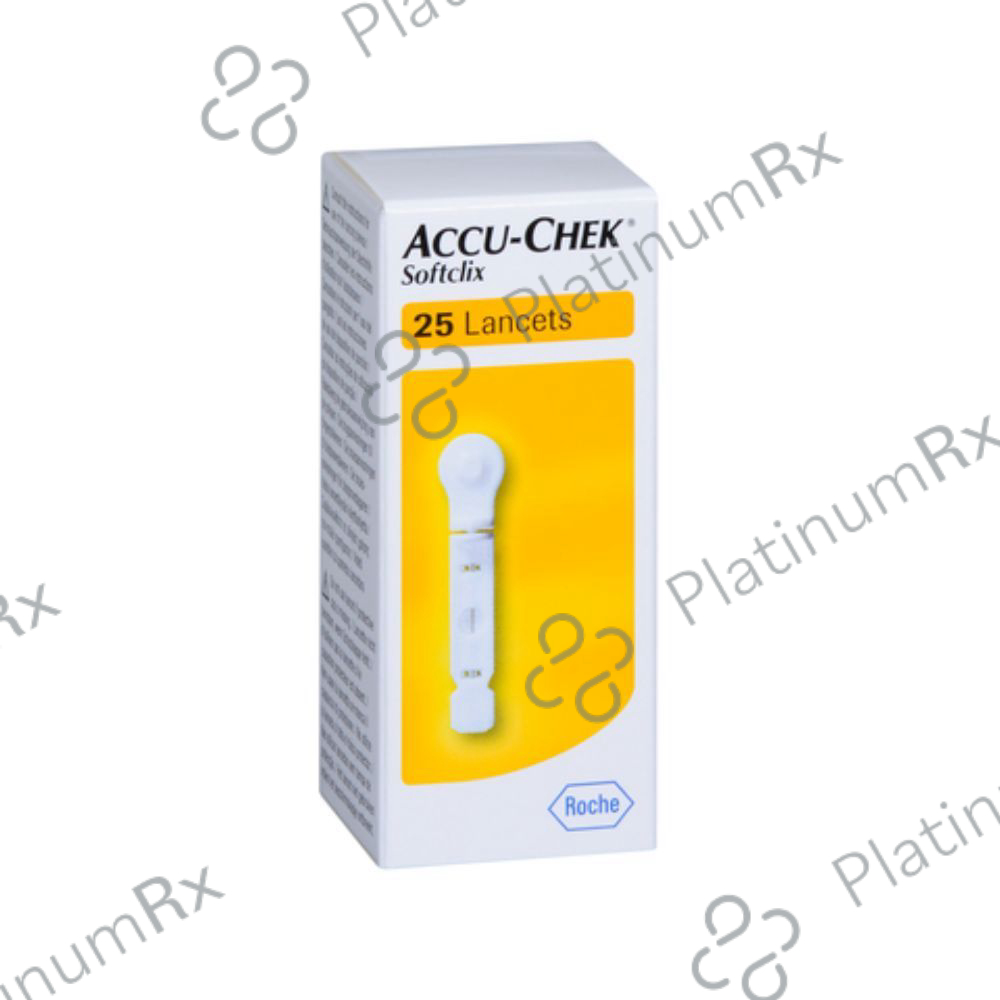 Accu Chek Softclix (Only Lancets) Lancets 25s