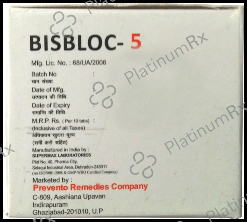 Bisbloc 5 Tablet