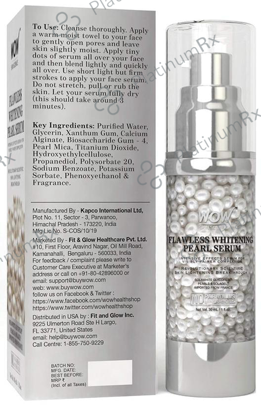 WOW Skin Science Flawless Whitening Pearl Serum