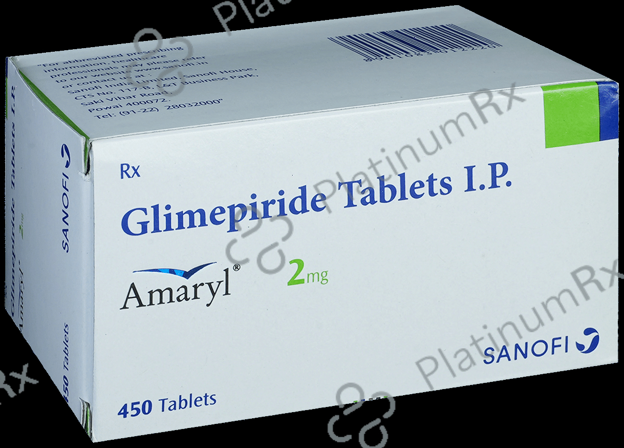 Amaryl 2mg Tab 30s