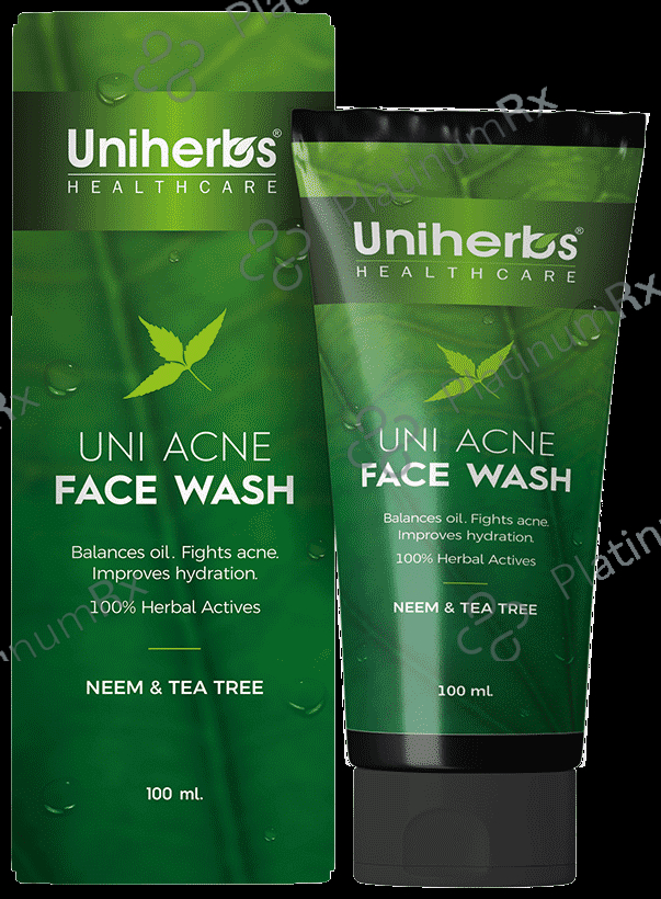 Uniherbs Uni Acne Face Wash Neem and Tea Tree