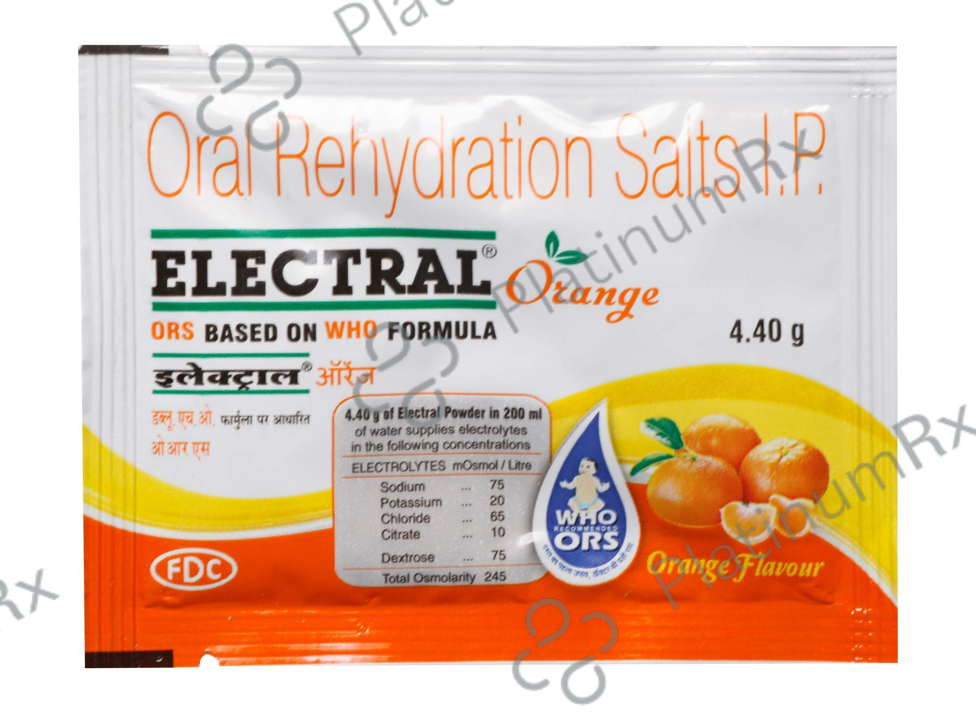 Electral Orange Powder 4.40gm