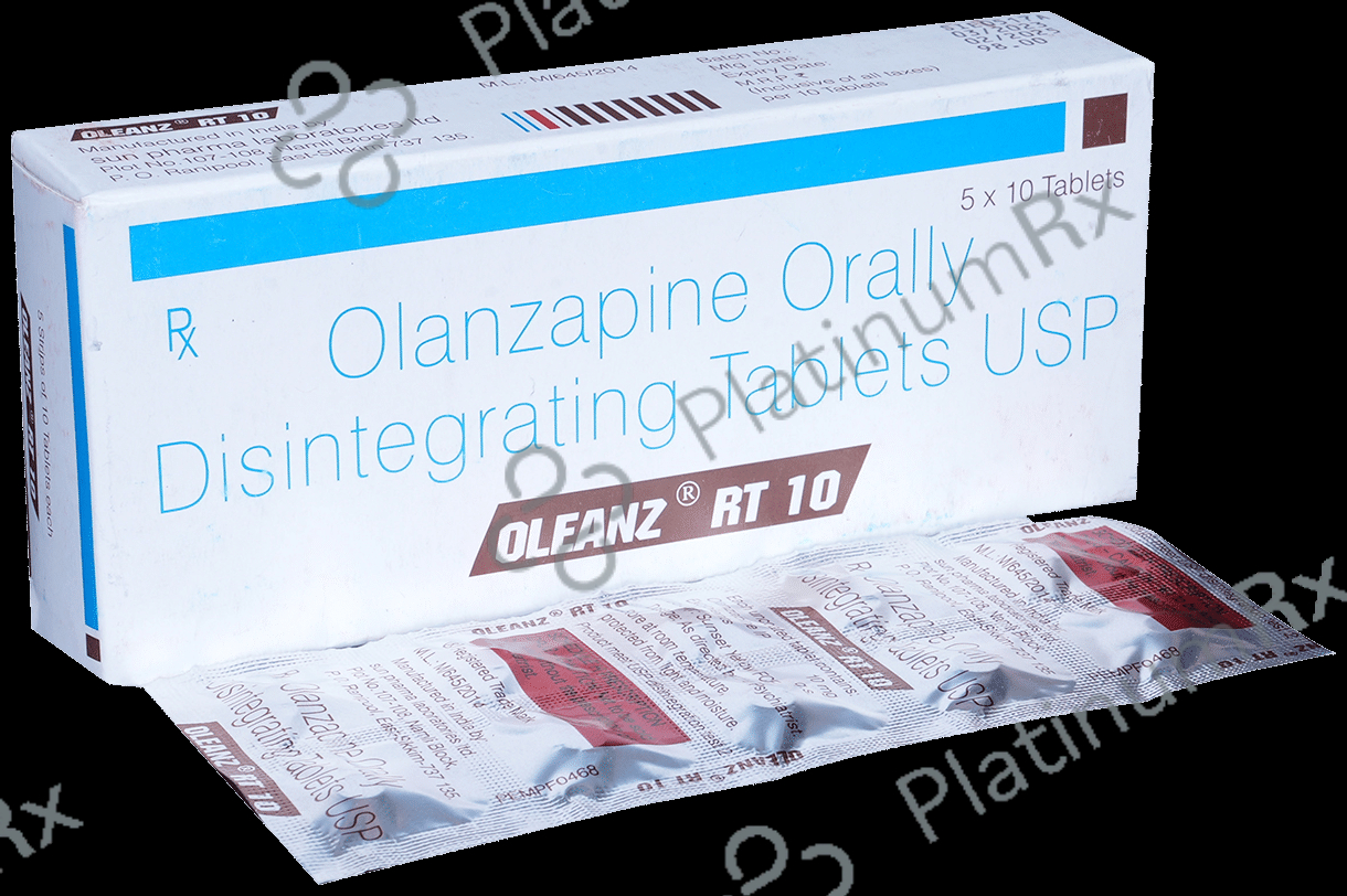 Oleanz RT 10mg Disintegrating Tablet 10s
