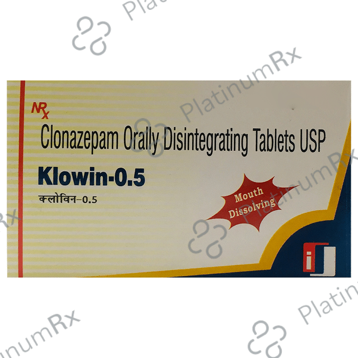 Klowin 0.5mg Tablet MD