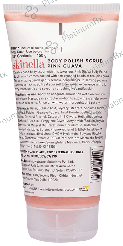Skinella Body Polish Scrub Pink Guava