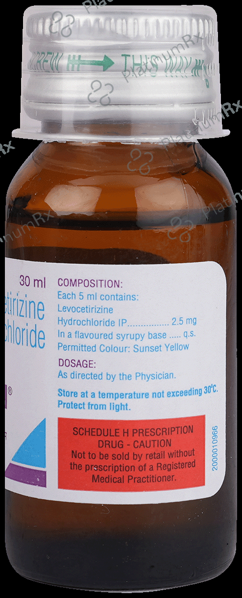 1 AL 2.5mg Syrup 30ml