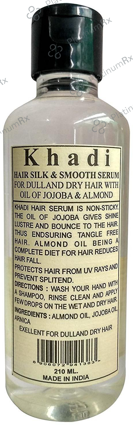 Khadi Herbal Hair Silk & Smooth Serum 210 ml