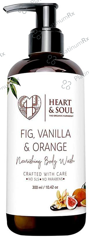Heart and Soul Fig, Vanilla & Orange Nourishing Body Wash