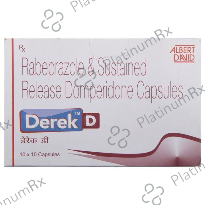 Derek D 30/20mg Capsule SR 10s