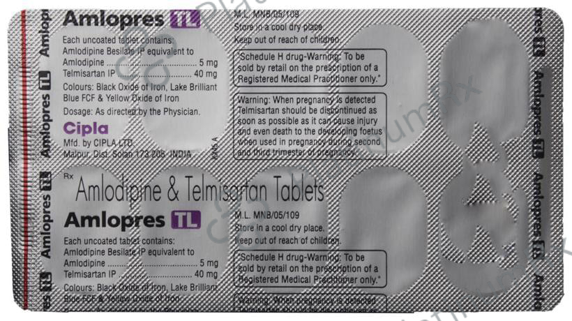 Amlopres TL Tablet 10 tablets