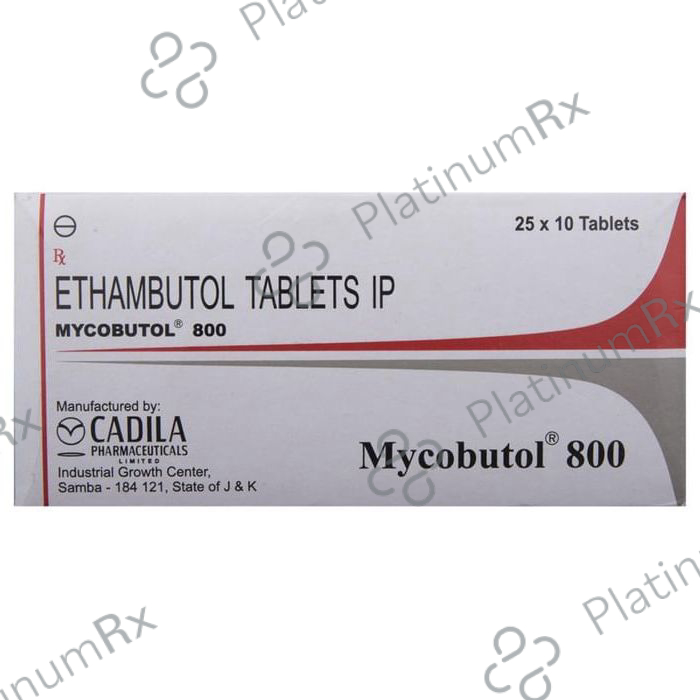 Mycobutol 800 Tablet