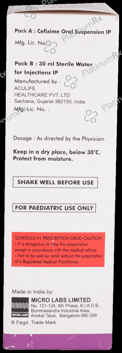 Gramocef O 100mg Dry Syrup 30ml