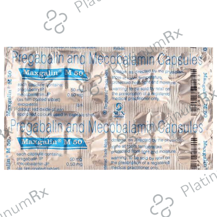 Maxgalin M 50 Capsule