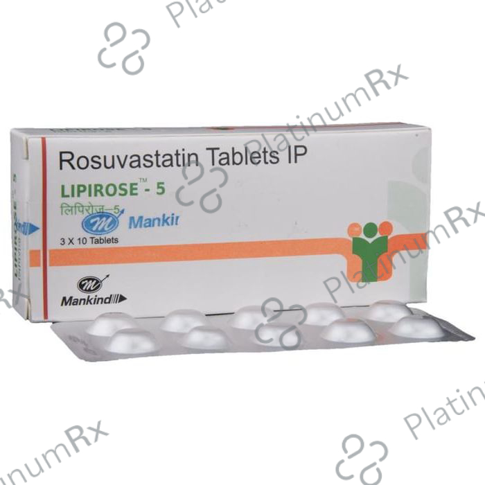 Lipirose 5mg Tablet 10s