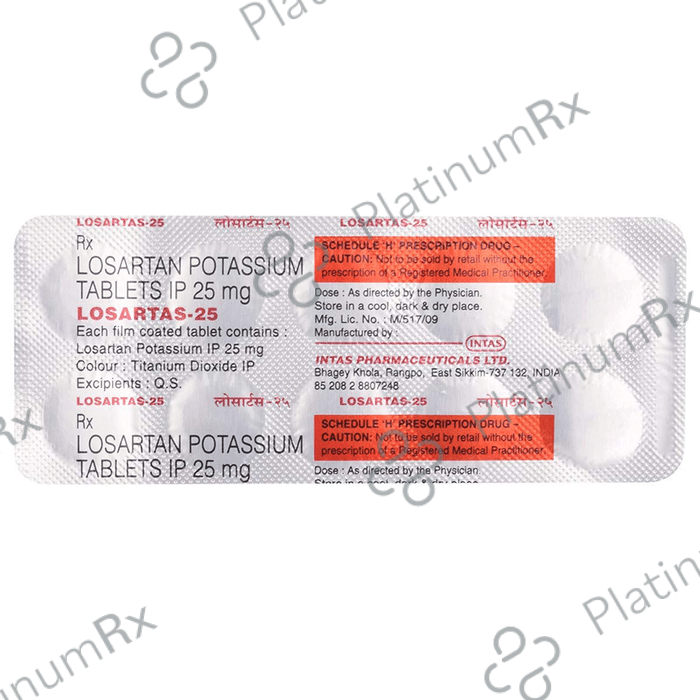 Losartas 25 Tablet