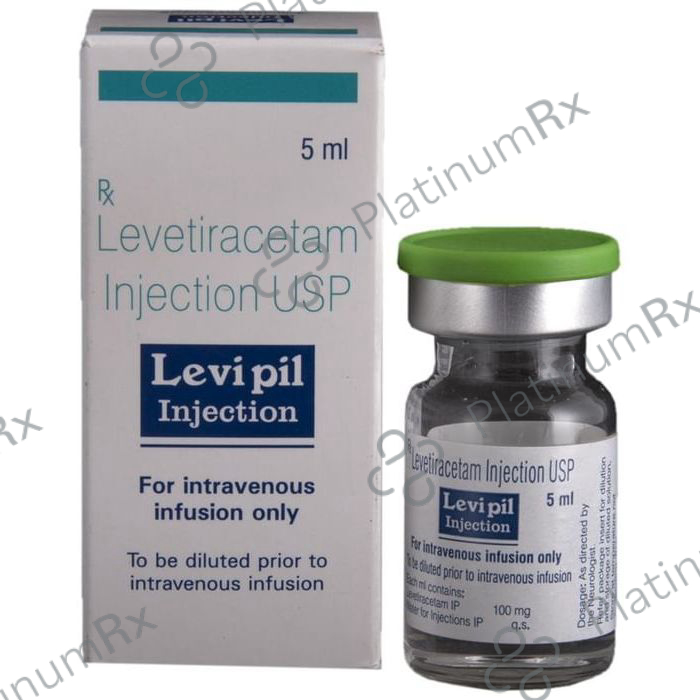 Levipil 100mg Injection 5ml