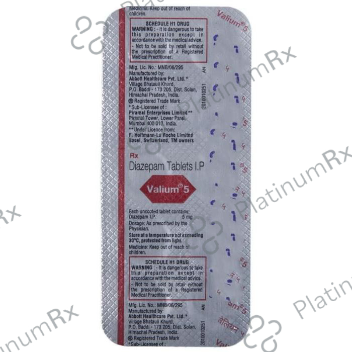 Valium 5 Tablet