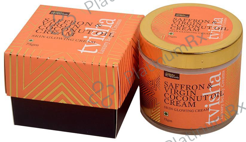 Bipha Ayurveda Tvisha Cream Saffron & Virgin Coconut Oil