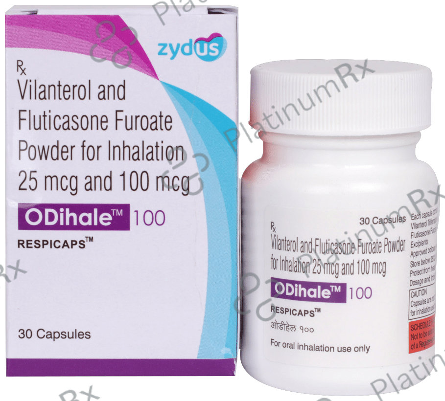 Odihale 100/25mcg Respicap 30s