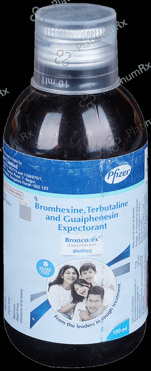 Broncorex Expectorant 100 Syrup