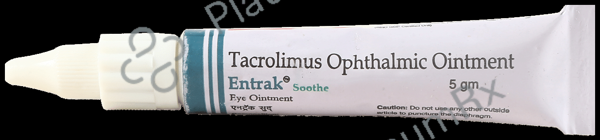 Entrak Soothe 0.03% Eye Ointment 5gm