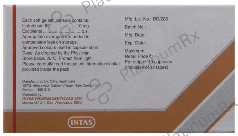 Tretiva 10mg Capsule 10s