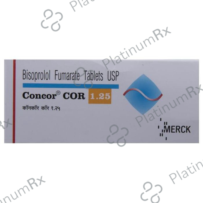 Concor COR 1.25mg Tablet 10s