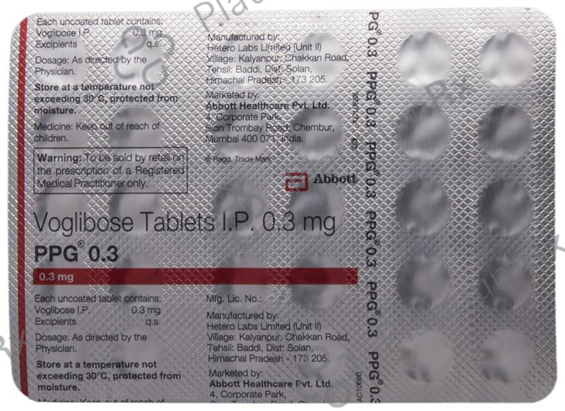 PPG 0.3mg Tablet 30s