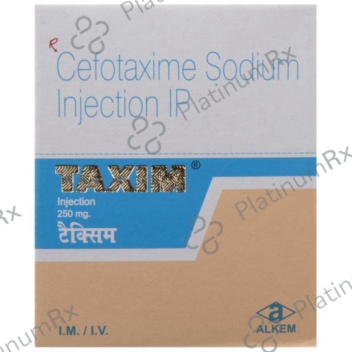 Taxim 250mg Injection 1ml