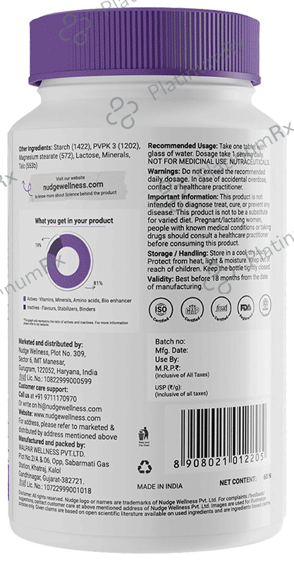 Nudge Multivitamin Tablet