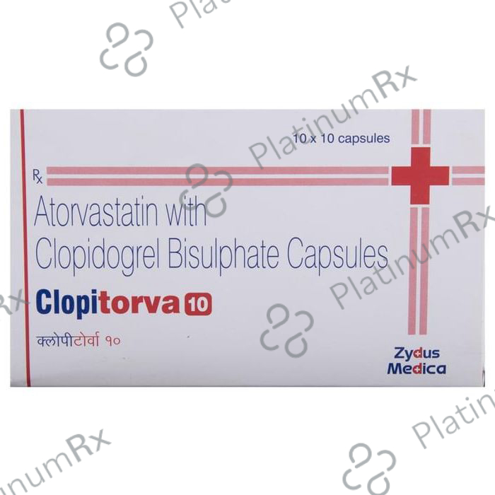 Clopitorva 10 Capsule 10 Capsule