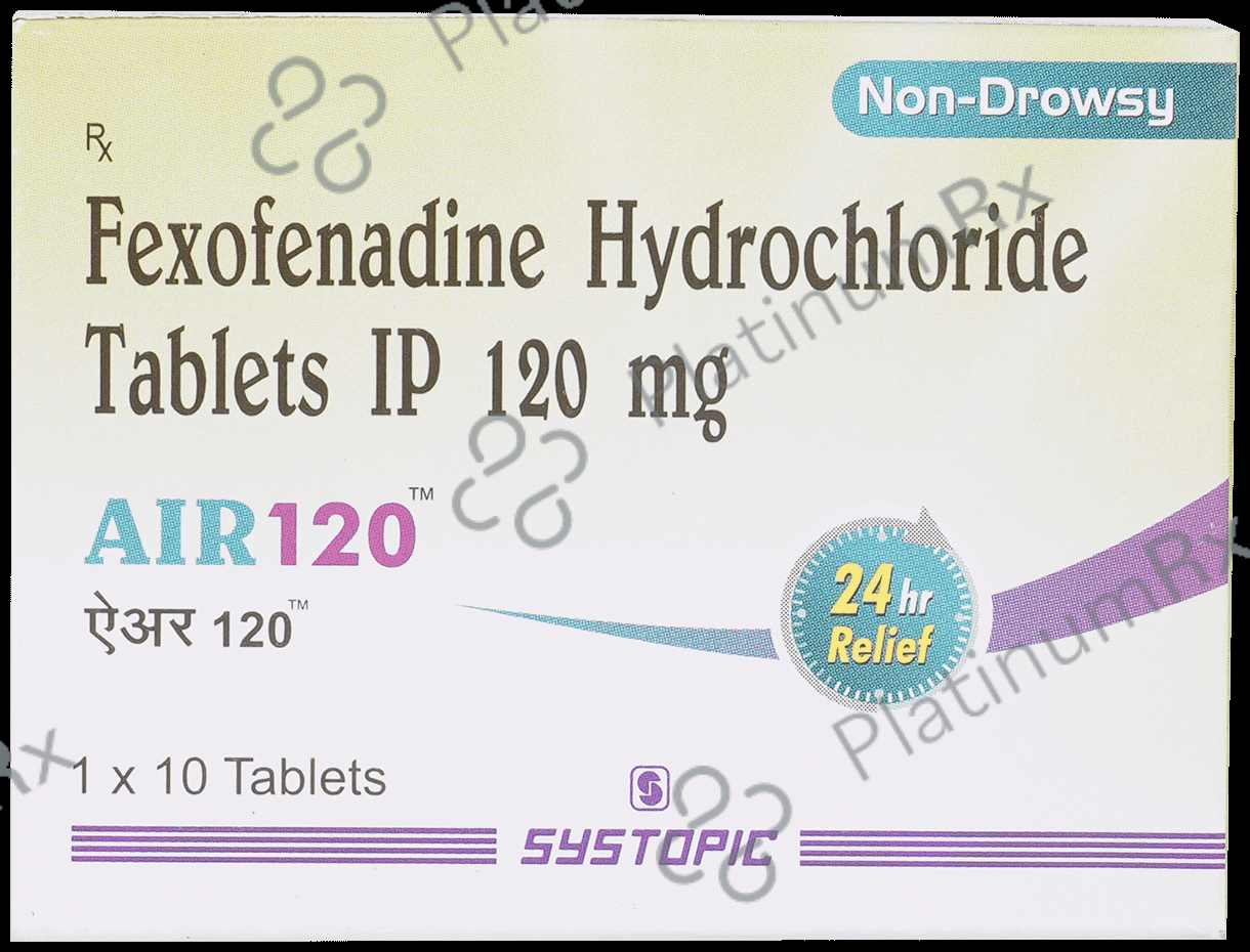 Air 120mg Tablet 10s