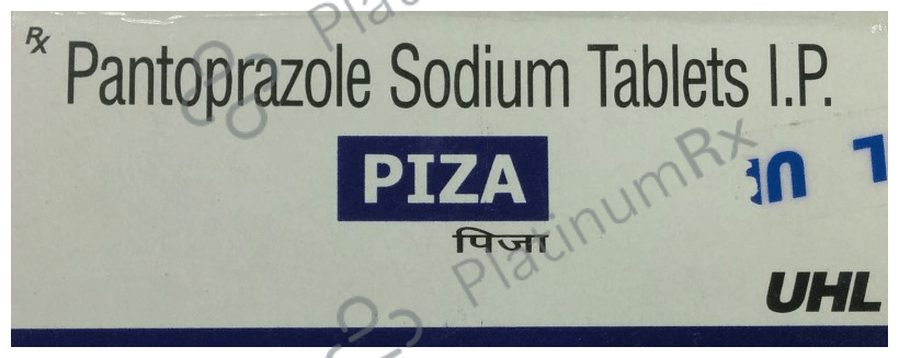 Piza 40mg Tablet 10 Tablet Unimarck Health Ltd