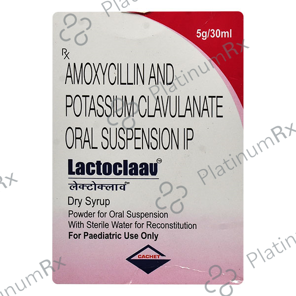 Lactoclaav 200/28.5mg Dry Syrup 30ml