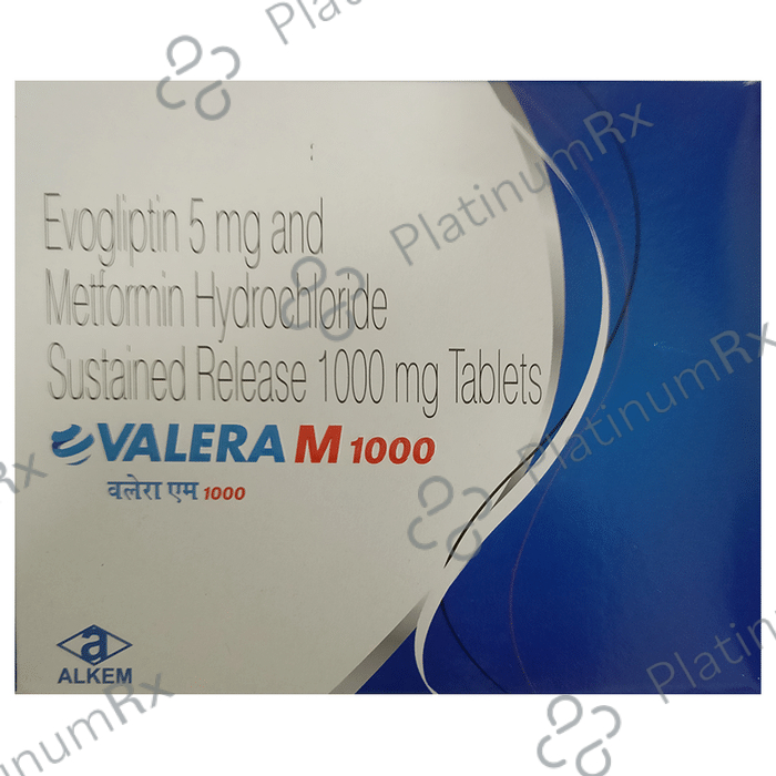 Valera M 1000/5mg Tablet SR 15s