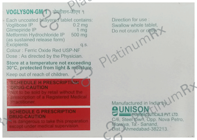 Voglyson-GM 1 Tablet SR